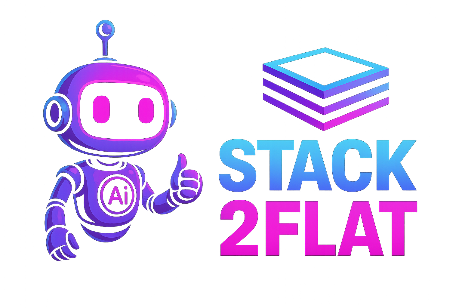 Stack2Flat Logo